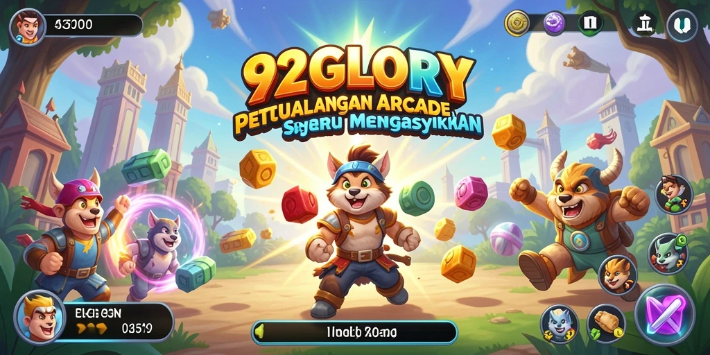 Tampilan menarik dari gameplay 92GLORY yang penuh aksi.