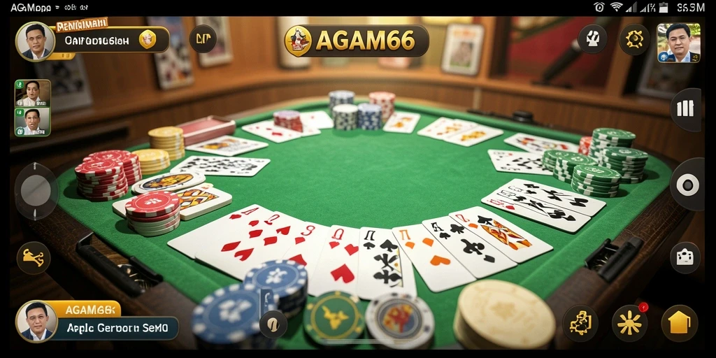 Tampilan gameplay AGAM66 yang menarik dan interaktif