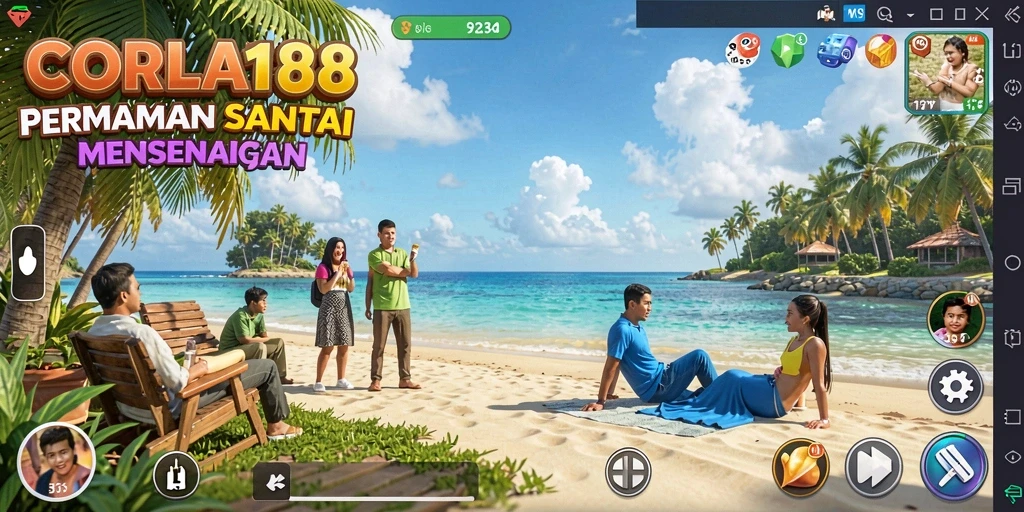 Tangkapan layar gameplay CORLA188 yang seru dan menghibur.