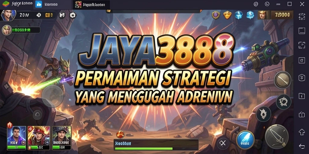 Tampilan dinamis dari gameplay JAYA388 yang menarik.