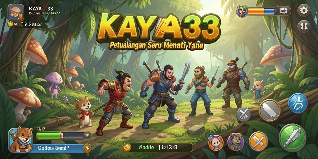 Menampilkan gameplay KAYA33 yang penuh aksi dan petualangan seru.