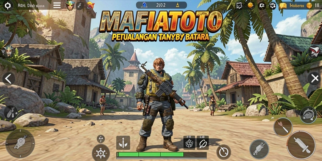 Tampilan gameplay seru dan interaktif di dunia terbuka MAFIATOTO.