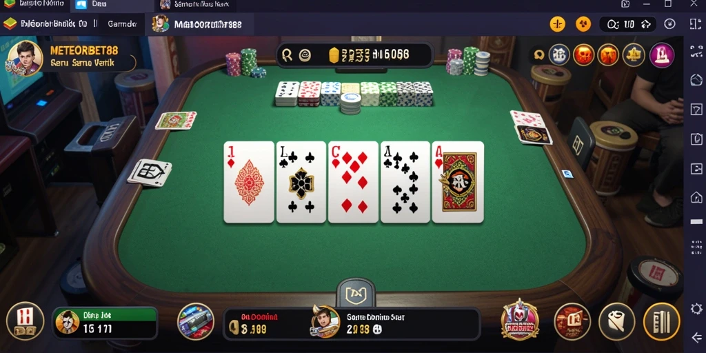 Tampilan gameplay METEORBET88 yang seru dan interaktif.