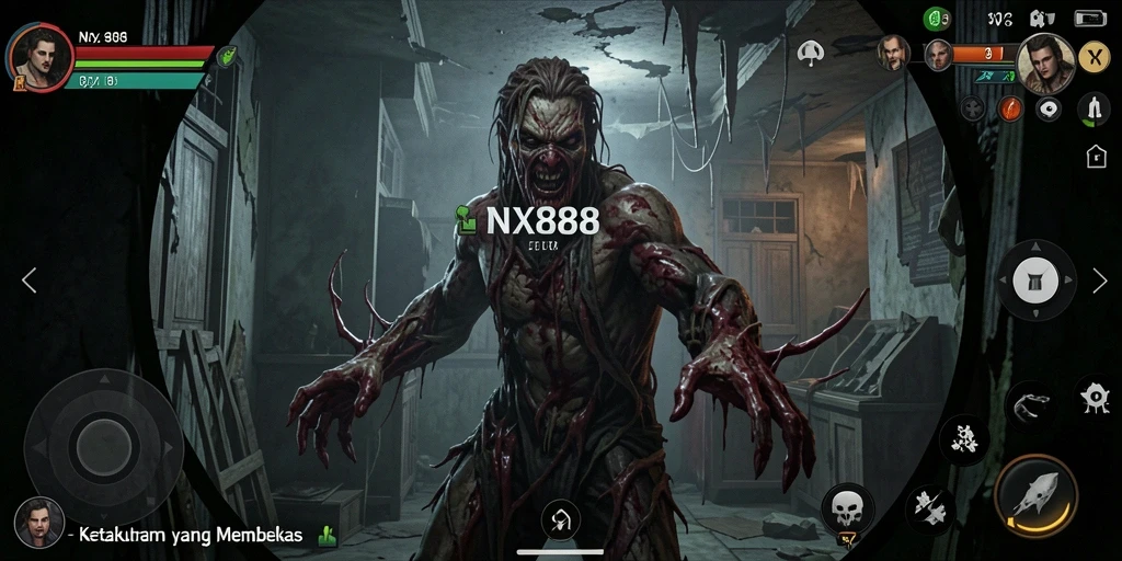 Gameplay seram dengan nuansa Horror yang mendalam.