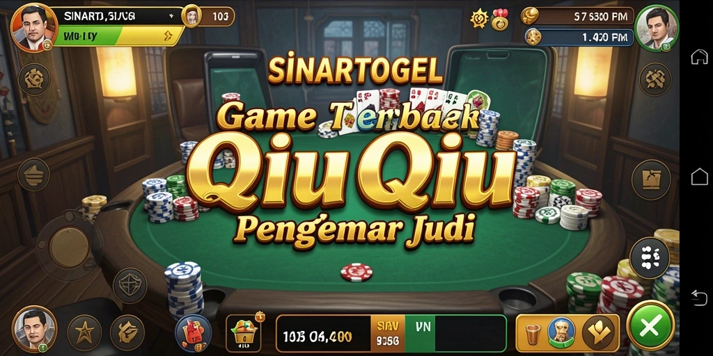 Tampilan gameplay QiuQiu yang seru di SINARTOGEL.